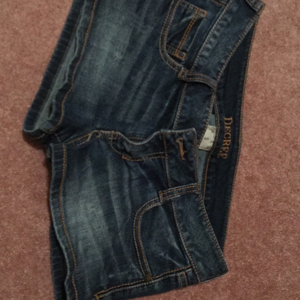Denim Short Shorts